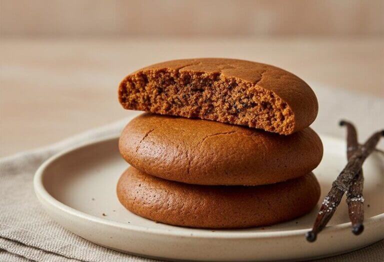 Plusieurs Biscômes à la vanille de Tahiti joliment décorés et prêts à être dégustés.