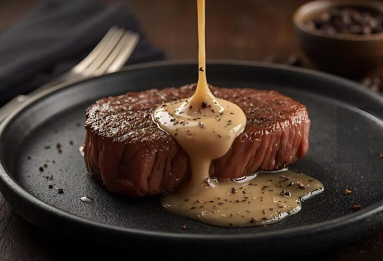 Recette de Sauce Crémeuse au Foie Gras et Mélange 5 Baies : sauce onctueuse et raffinée pour viandes et pâtes.